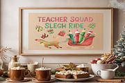 Xmas Santa’s Favorite Teacher PNG, a Graphic by Digi_Design_World (Thumbnail 6 of 6)