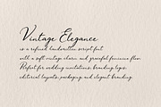 Vintage Elegance Script, a Script Font by BilberryCreates (Thumbnail 6 of 9)