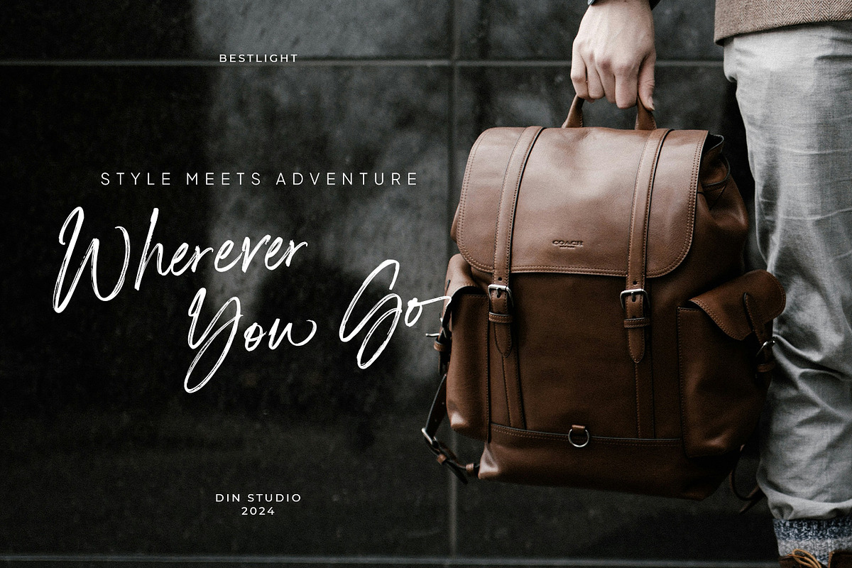 Bestlight, a Handwritten Font by din-studio.com (Photo 4 of 11)