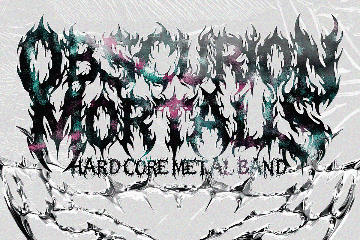 AEGON SHADOW — Black Metal Font, a Blackletter Font by Enxyclo Studio (Photo 2 of 15)
