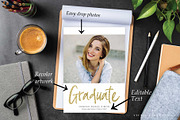 Golden Graduate Announce G102, an Invitation Template by Studio Forty Design (Thumbnail 3 of 5)