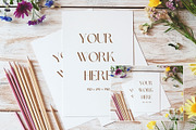 3 Sheet Colouring Mockup A4 PA-WI-03, a Books & Magazine Mockup by Callistemon Creative (Thumbnail 2 of 9)