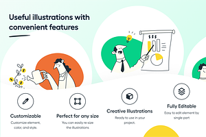 Financial Technology Illustrations