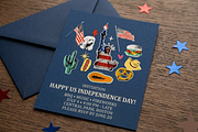 USA Stickers PNG SVG 51 Pcs, a Decorative Illustration by Anada Arty (Thumbnail 4 of 13)