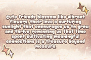 Groovy Vintage Era - Handwritten, a Handwritten Font by Charmingbear59.design (Thumbnail 2 of 5)