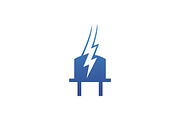 20 Logo Electrical Templates Bundle, a Branding & Logo Template by Friendesigns (Thumbnail 5 of 21)