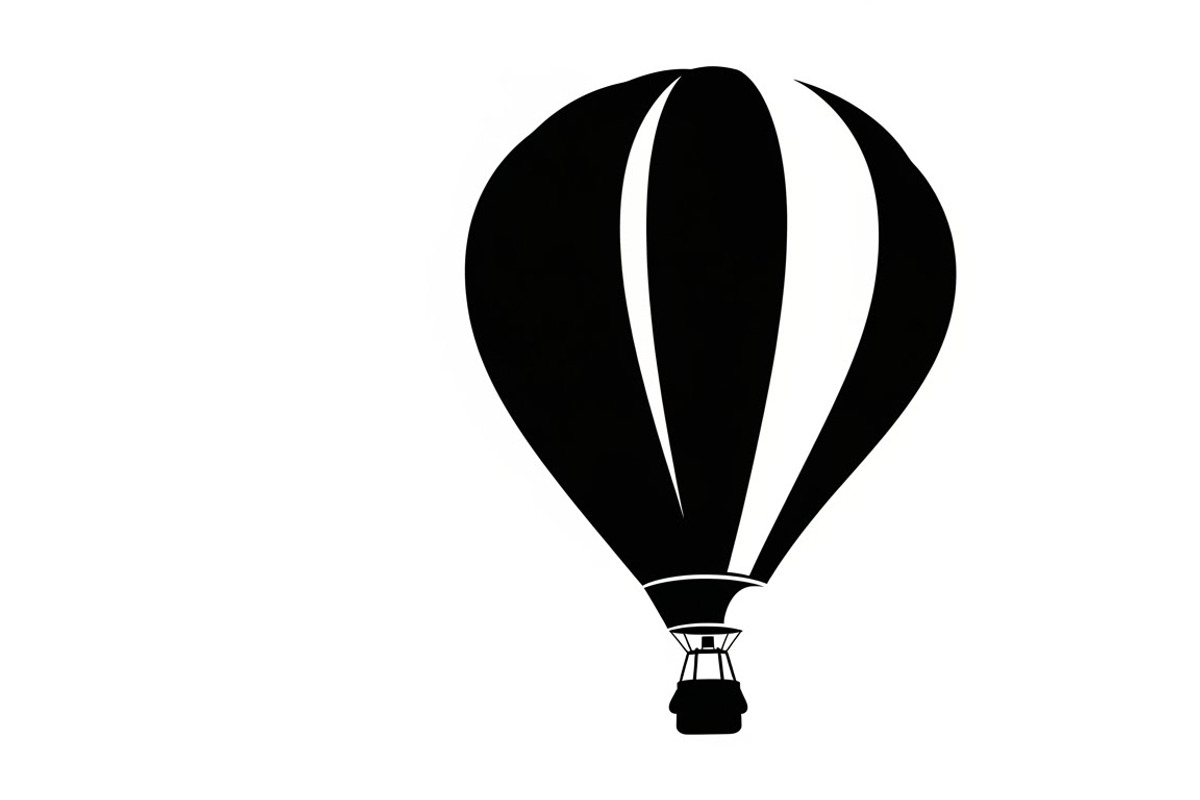 hot air balloon silhouettes, an Illustration by Amazin_art (Photo 17 of 31)