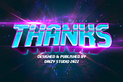Gilky - Modern Stencil Font, a Sans Serif Font by Drizy (Thumbnail 10 of 10)