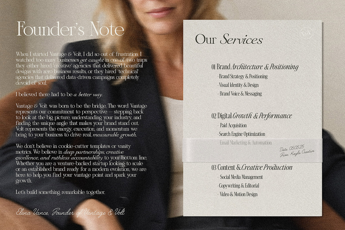 Founders Society - Editorial Trio, a Serif Font by AndrewPixelType (Photo 14 of 19)