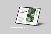 Landscape Tablet Screen Mockup, an iPad Mockup by Graphiculon (Thumbnail 3 of 11)