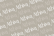Athiva, a Sans Serif Font by Rishsketch (Thumbnail 3 of 13)