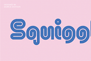 Squiggle, a Font by HeadFirst (Thumbnail 1 of 13)