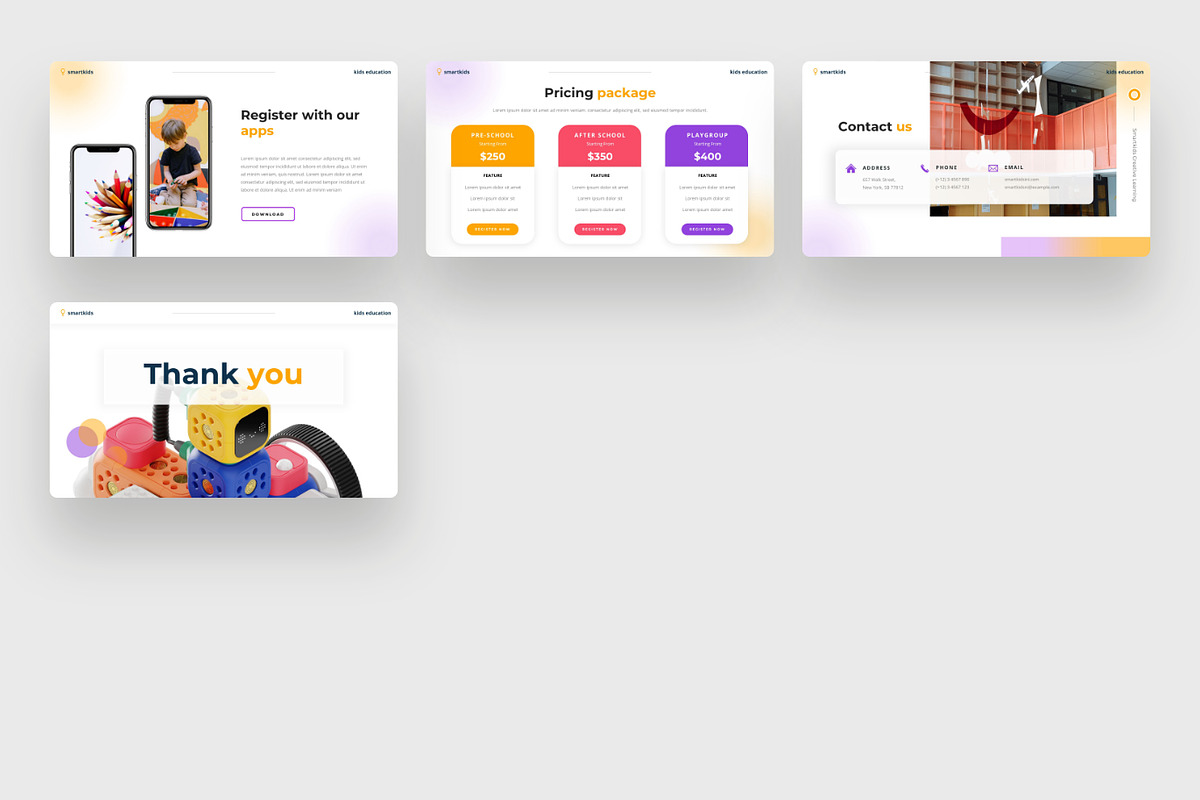 Smartkids - Kids education Keynote, a Presentation Template by BeadyLab (Photo 6 of 6)