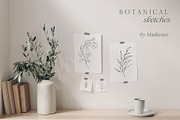 Minimalist floral botanical line art, a Decorative Illustration by Madiwaso (Thumbnail 7 of 9)