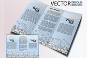 Tri Fold Broshure, Floral, a Brochure Template by El-Studio (Thumbnail 2 of 2)