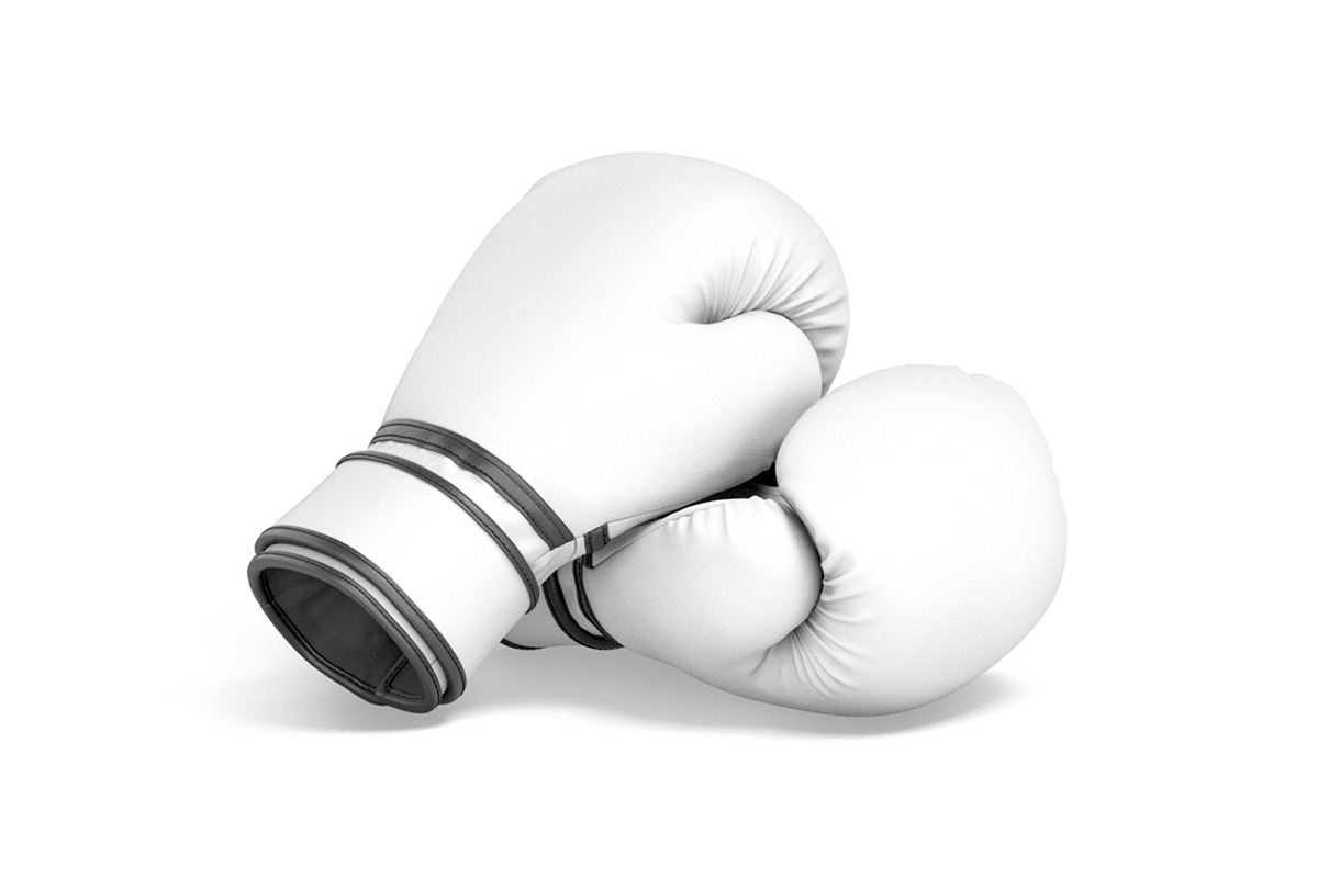 White Leather Boxing Gloves 3D Model, an Object 3D Model by rebrandy (Photo 1 of 9)