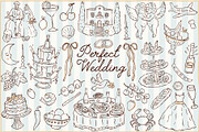 Whimsical Wedding SVG Illustrations, an Object Graphic by Ayya Studio (Thumbnail 1 of 12)