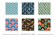 Fish Scale Animal Print Patterns, a Pattern Graphic by karenfoleyphoto (Thumbnail 3 of 7)