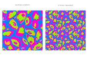 Neon Animals print collection, a Pattern Graphic by Salted Galaxy (Thumbnail 6 of 9)