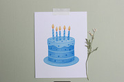 Goose Birthday - Cute PNG Clipart, an Animal Illustration by PaintPixelCo (Thumbnail 9 of 10)