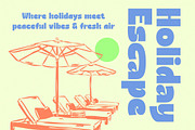 Natural Sage Retro Display Font, a Sans Serif Font by timelesstype.co (Thumbnail 13 of 20)