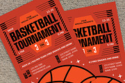 Modern Basketball Tournament Flyer, a Flyer Template by Gumico Studio. (Thumbnail 3 of 3)