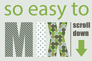 Minimal Geometric Patterns Bundle, a Pattern Graphic by WBS Design (Thumbnail 2 of 2)
