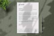 Letterhead Word Template, a Stationery Template by TelaTemplates (Thumbnail 2 of 6)