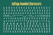 Galfego Rounded 3D, a Sans Serif Font by Craft Supply Co. (Thumbnail 8 of 8)