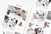 Kloss - Unique Blogging Theme, a WordPress Template by Brickthemes (Thumbnail 2 of 5)