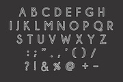 Minimal Line Art, a Sans Serif Font by Fourteen Letter (Thumbnail 3 of 7)