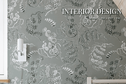 SEAWEED SEAMLESS PATTERNS & OBJECTS, a Decorative Illustration by Splash! (Thumbnail 5 of 8)