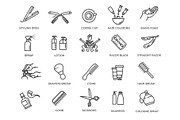 Barbershop Symbols, an Object Illustration by Tettygreen (Thumbnail 2 of 3)