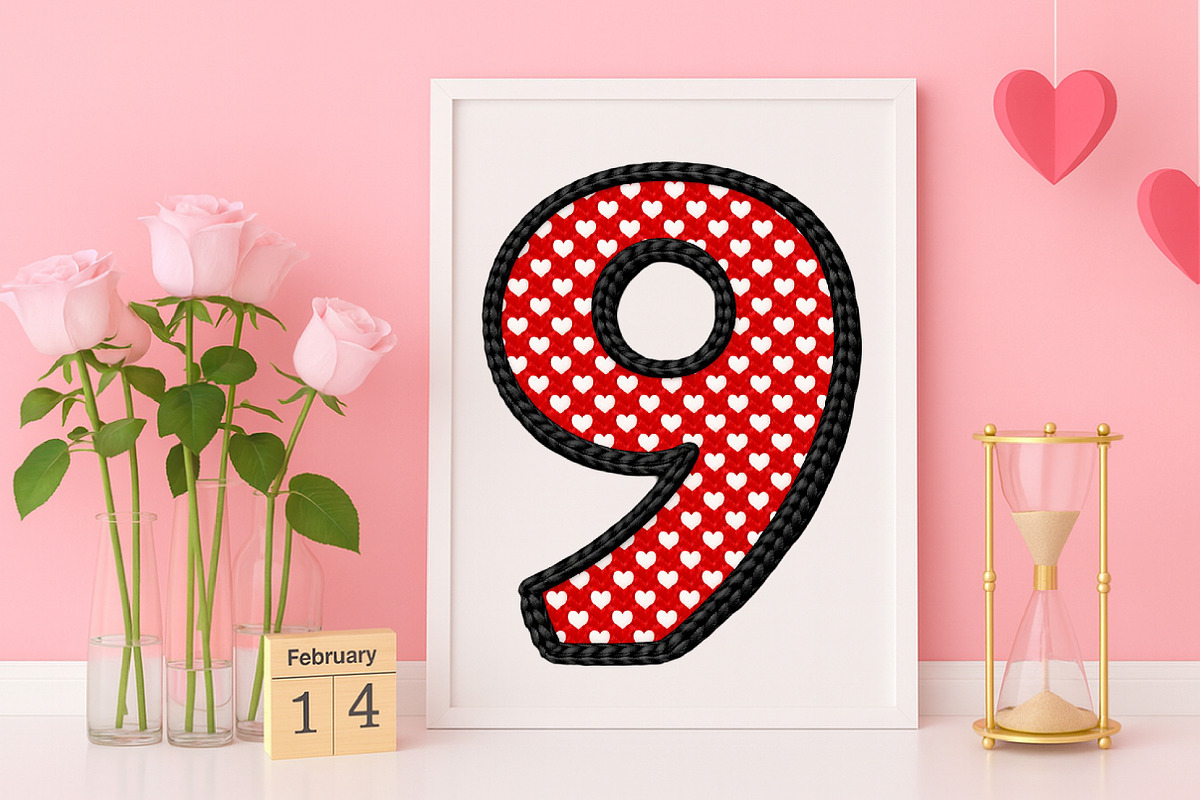 Valentine Alphabet Clipart Bundle, an Illustration by Canvas Craft (Photo 6 of 6)