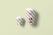 Paper Cup Mockup, a Cups & Container Mockup by mwsart (Thumbnail 1 of 2)