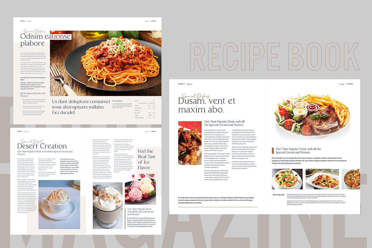 Food Magazine Hotel | Restaurant, a Magazine Template by astutedesign11 (Photo 7 of 8)