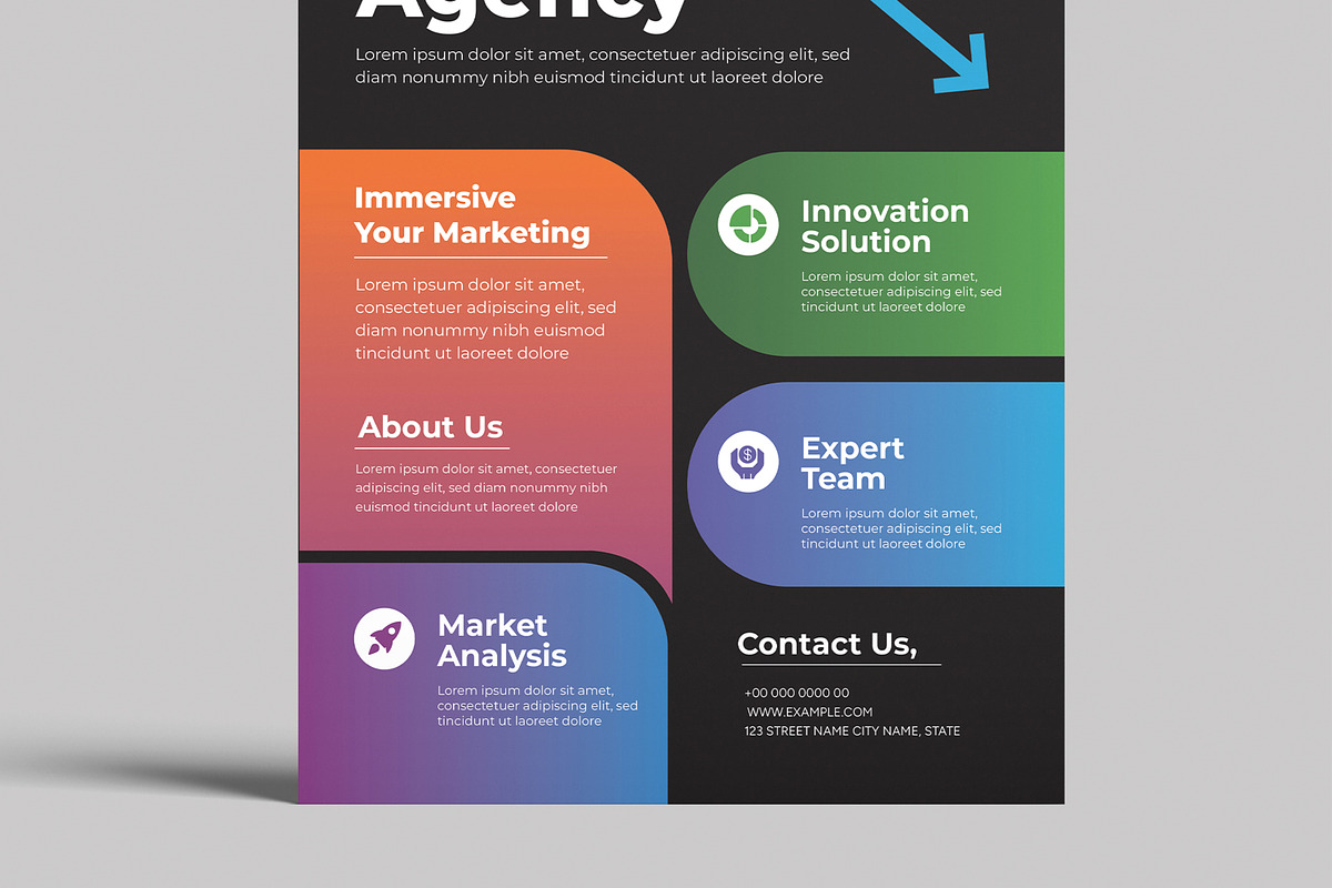 Corporate Business Flyer Design, a Flyer Template by MightyDesign (Photo 5 of 8)