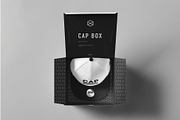 Cap & Box Mock-up, a Packaging Mockup by zippypixelstudio (Thumbnail 2 of 7)