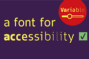 TYPEFACE Accessibility Sans 9 Fonts, a Sans Serif Font by Typo Graphic Design (Thumbnail 1 of 6)