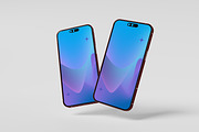 iphone 15 pro, an iPhone Mockup by kebunmockup (Thumbnail 5 of 5)