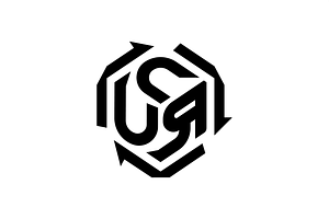 Letters CCR Recycling Logo Template, a Branding & Logo Template by Advateik ™