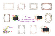 Baby's Breath Watercolor Clipart, a Decorative Illustration by ForhadGFX (Thumbnail 10 of 14)