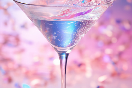 Alcohol cocktail drink in cocktail glass on pink background, a Food & Drink Photo by Natalia Klenova's Shop