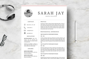 Resume Template 4 Pages Clean