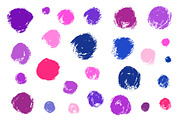 Set of ink blots and splashes, a Texture Graphic by DikayaMiau (Thumbnail 2 of 6)