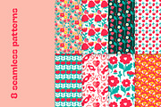 Secret garden. Cliparts and patterns, a Decorative Illustration by Oliana Moroz (Thumbnail 10 of 15)