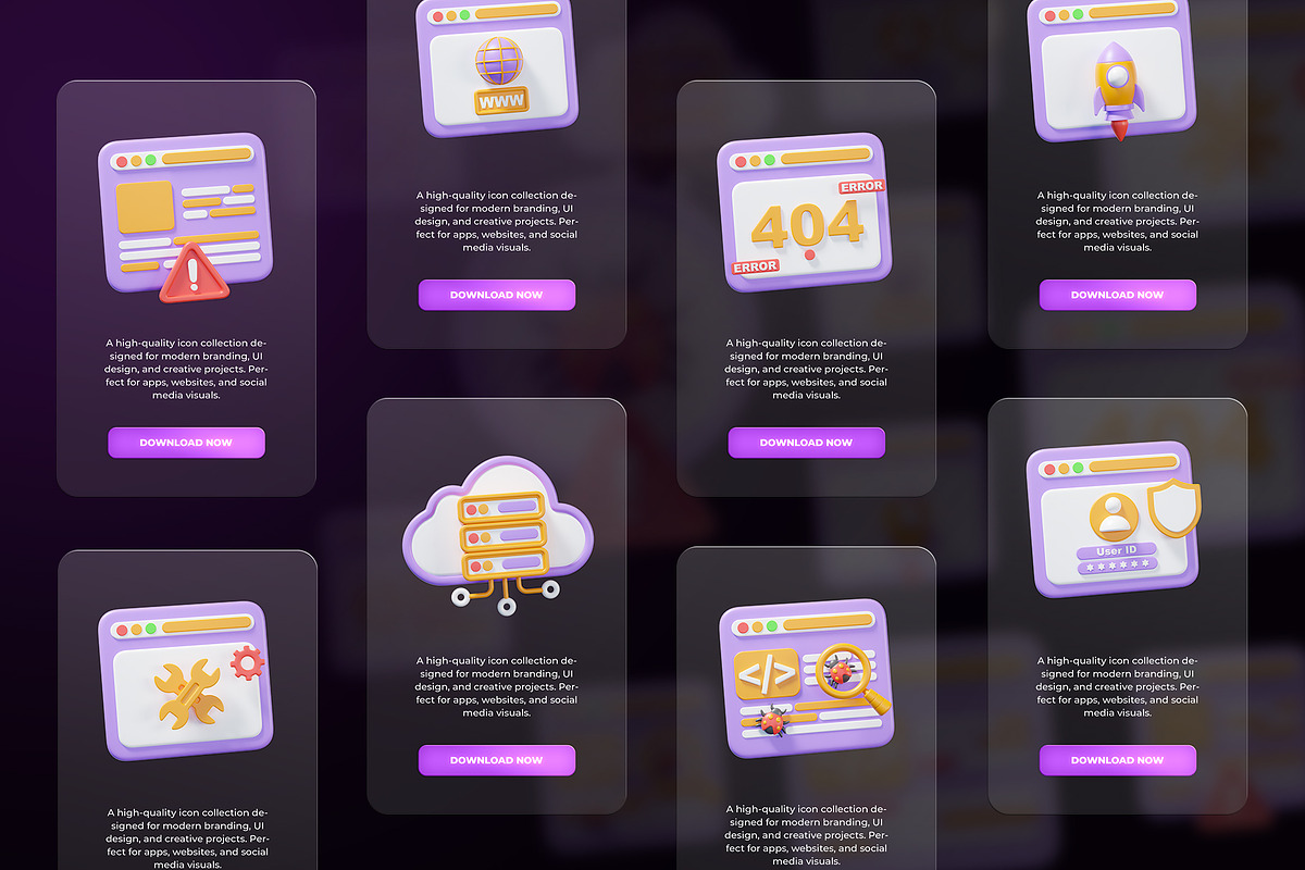 Web Development 3D Icon, an Object Graphic by Artnivora.Std (Photo 3 of 4)