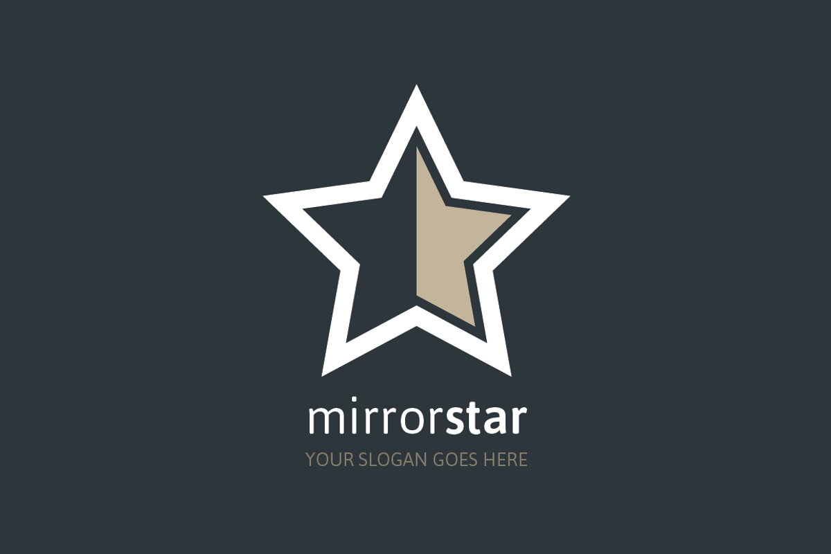 Mirror Star Logo, a Branding & Logo Template by MLJ studios (Photo 2 of 3)
