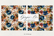 Ginger Ale Watercolor Flowers PNG, a Decorative Illustration by whiteheartdesign (Thumbnail 4 of 7)