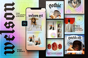 Welson - Gradient Brand Social Media